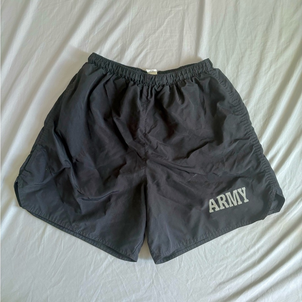 Mens army fitness shorts